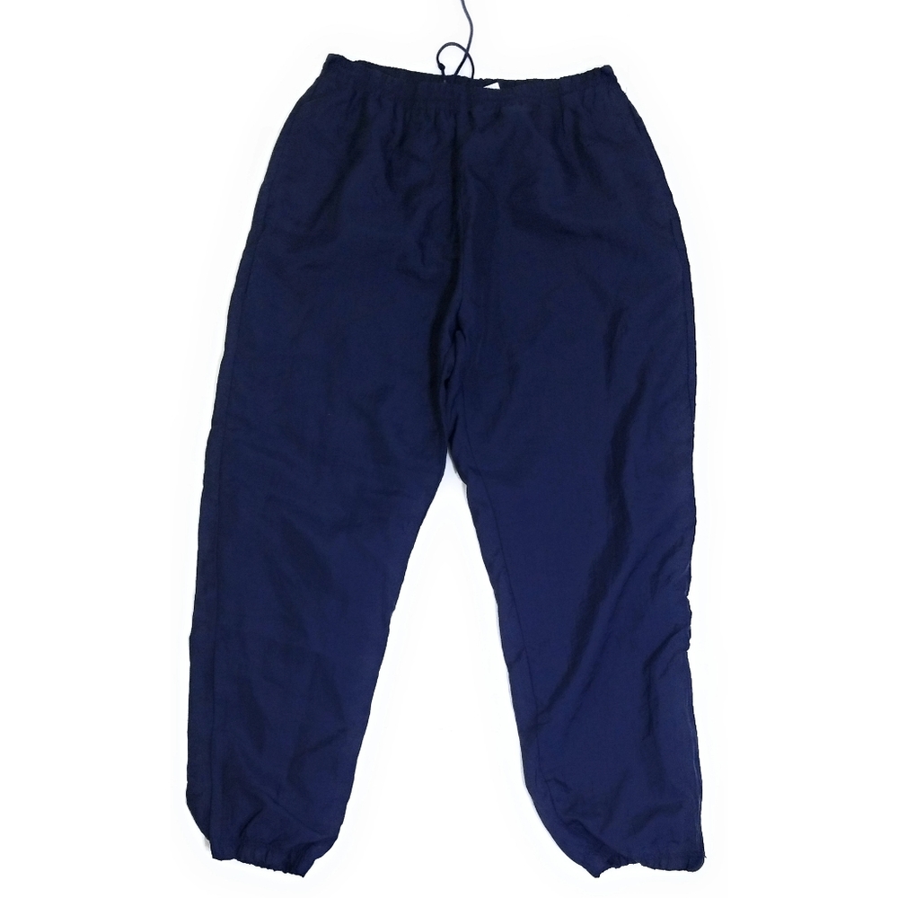Vintage Reebok Mens 90's Navy Blue Track Pants Warmup Joggers Size XXL - Picture 2 of 8